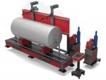 D01-D Circular SAW, GMAW Portal Welding Line