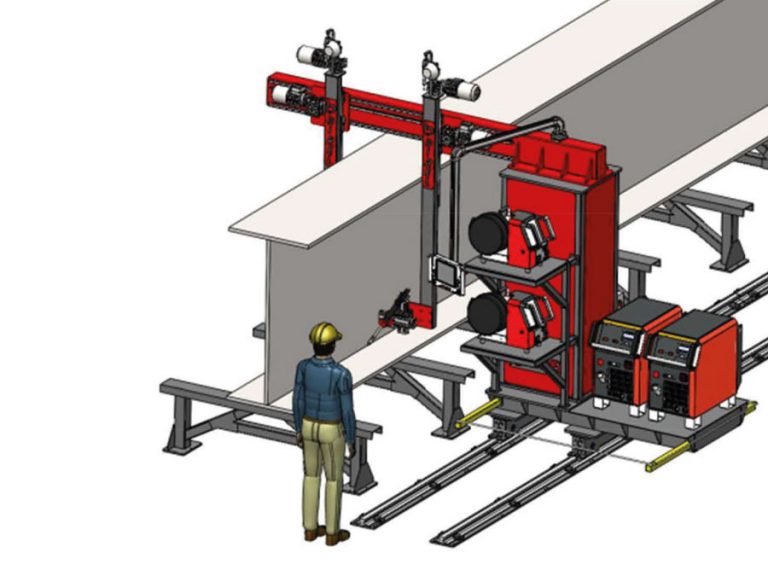 D02 H- Beam Welding Automation Line